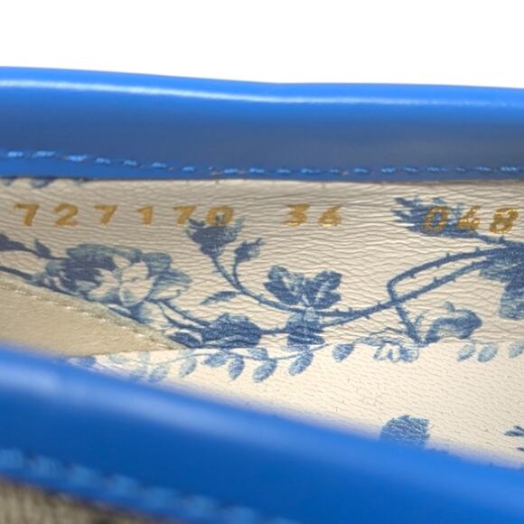 Gucci GG Supreme Bee Monogram Cordovan Lux Lug Sole Horsebit Loafer Rainbow 36 - Picture 8 of 13